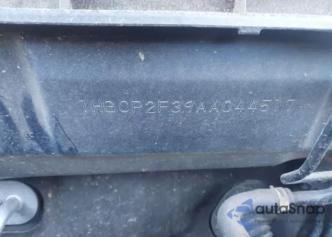 2010 Honda Accord 2.4 Lx from USA, damaged, VIN 1HGCP2F39AA044517